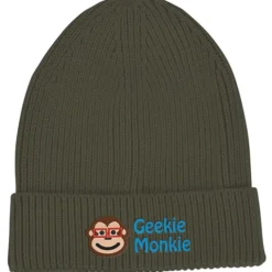 Atlantis Fine Rib Knit Cuff Beanie