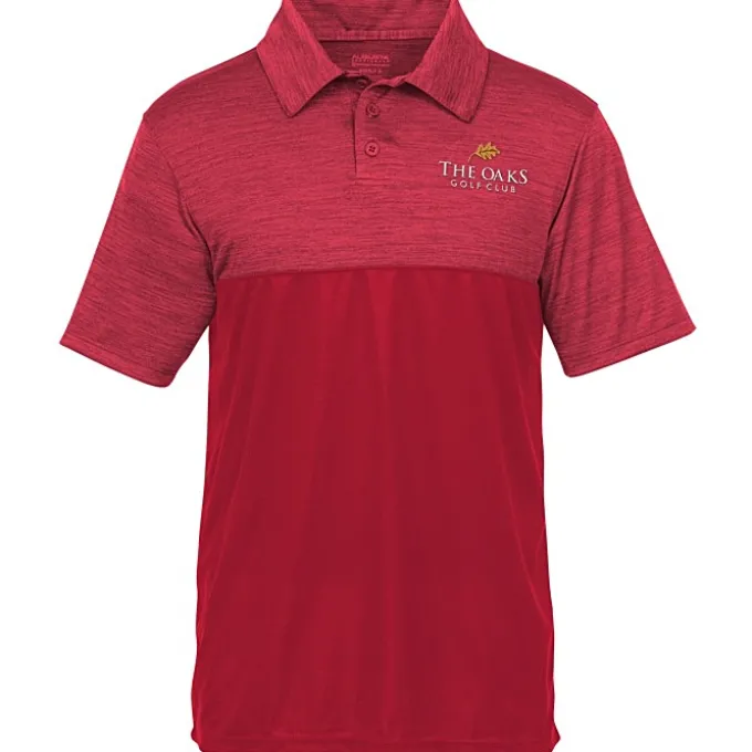 Augusta Shadow Tonal Heather Polo - Men's