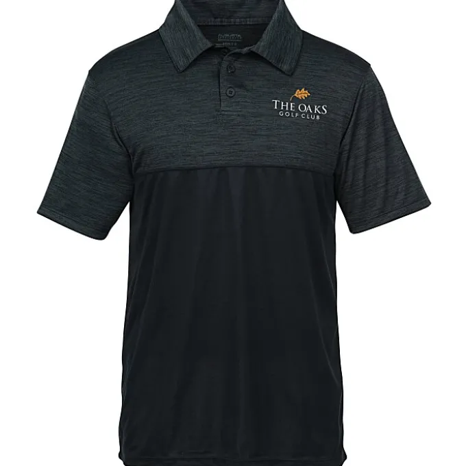 Augusta Shadow Tonal Heather Polo - Men's