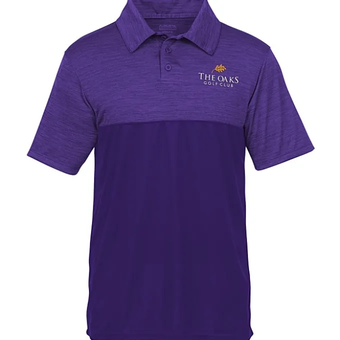 Augusta Shadow Tonal Heather Polo - Men's