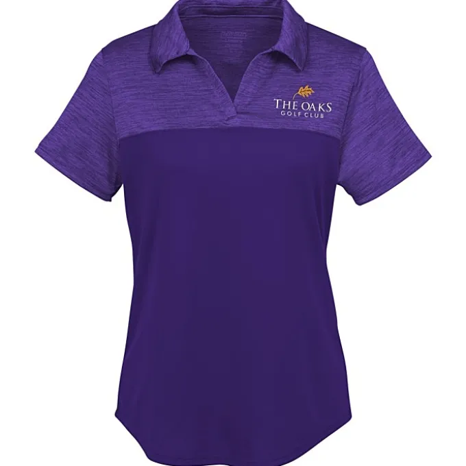 Augusta Shadow Tonal Heather Polo - Ladies'