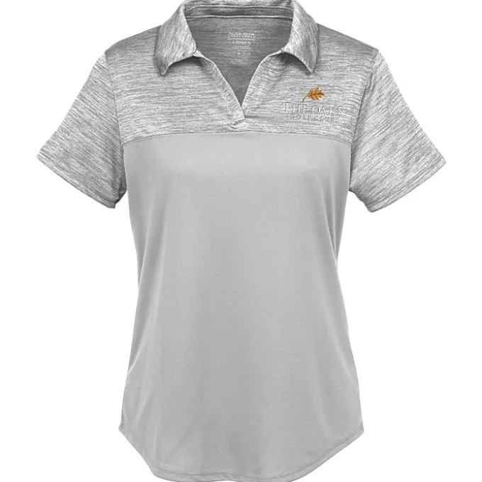 Augusta Shadow Tonal Heather Polo - Ladies'