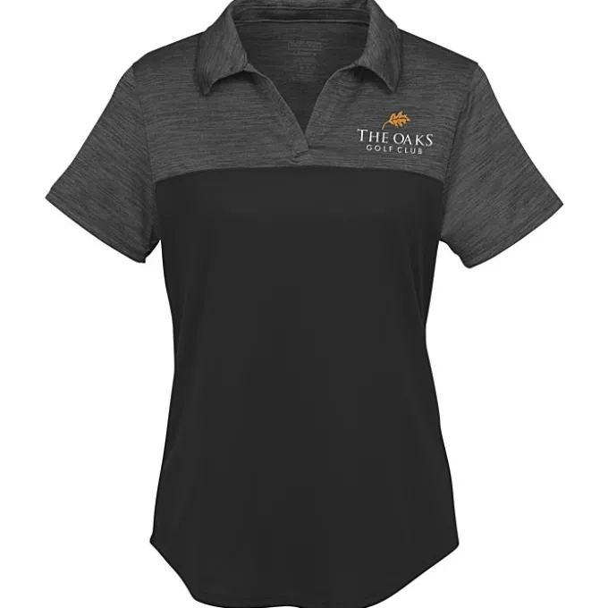 Augusta Shadow Tonal Heather Polo - Ladies'