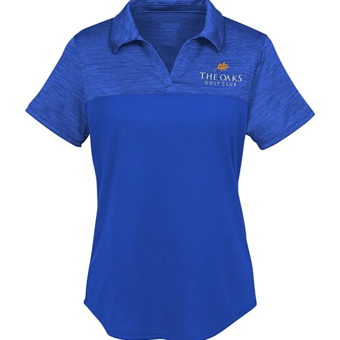 Augusta Shadow Tonal Heather Polo - Ladies'