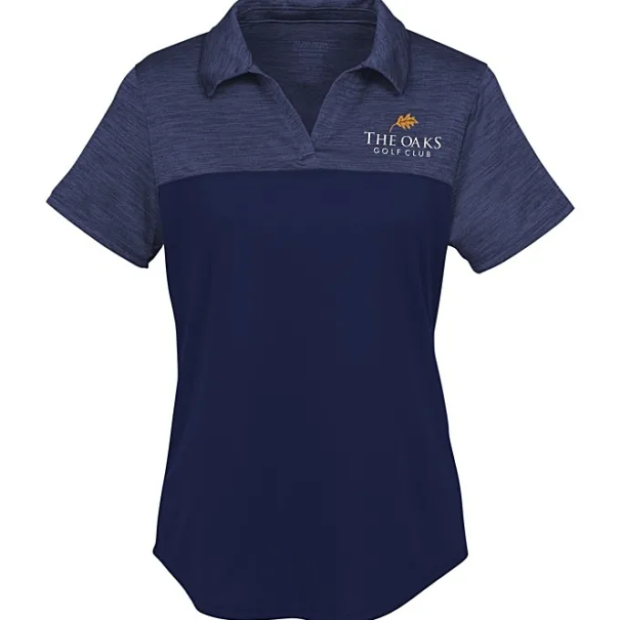 Augusta Shadow Tonal Heather Polo - Ladies'