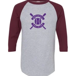 Augusta 3/4 Sleeve Baseball Jersey - Screen