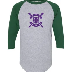 Augusta 3/4 Sleeve Baseball Jersey - Screen