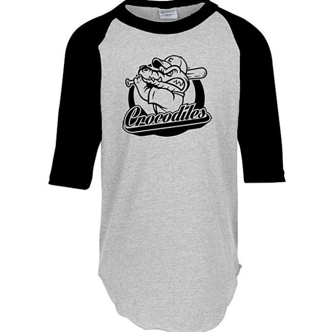 Augusta 3/4 Sleeve Baseball Jersey - Youth - Screen