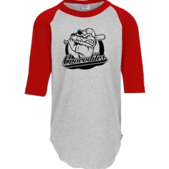 Augusta 3/4 Sleeve Baseball Jersey - Youth - Screen