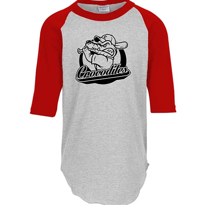 Augusta 3/4 Sleeve Baseball Jersey - Youth - Screen