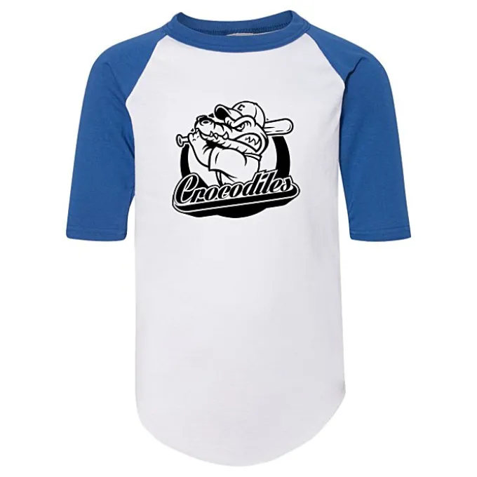 Augusta 3/4 Sleeve Baseball Jersey - Youth - Screen
