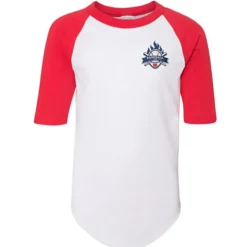 Augusta 3/4 Sleeve Baseball Jersey - Youth - Embroidered
