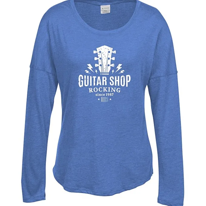 Augusta Tri-Blend LS T-Shirt - Ladies'