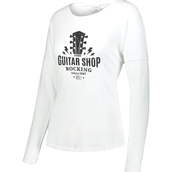 Augusta Tri-Blend LS T-Shirt - Ladies'