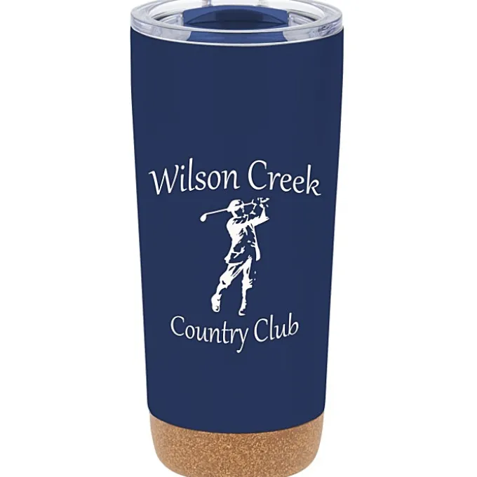 Austin Vacuum Tumbler with Cork Bottom - 20 oz. - 24 hr