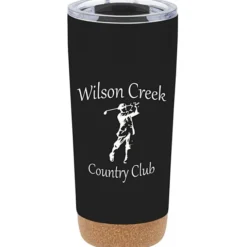Austin Vacuum Tumbler with Cork Bottom - 20 oz. - 24 hr