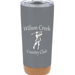 Austin Vacuum Tumbler with Cork Bottom - 20 oz. - 24 hr