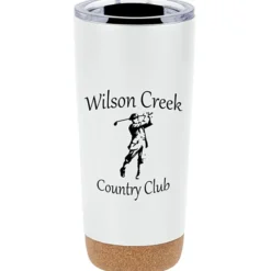 Austin Vacuum Tumbler with Cork Bottom - 20 oz. - 24 hr