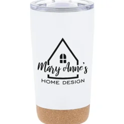 Austin Vacuum Tumbler with Cork Bottom - 16 oz.
