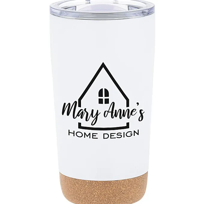 Austin Vacuum Tumbler with Cork Bottom - 16 oz.