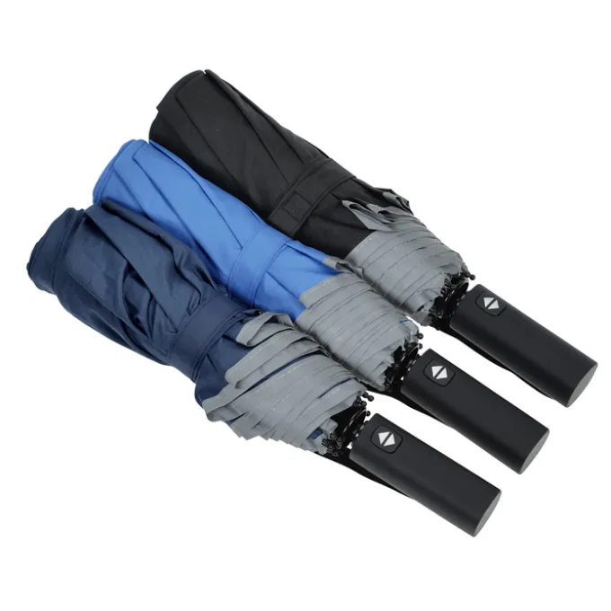 Auto Open Reflective Trim Umbrella - 48-inch Arc