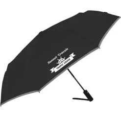 Auto Open Reflective Trim Umbrella - 48-inch Arc