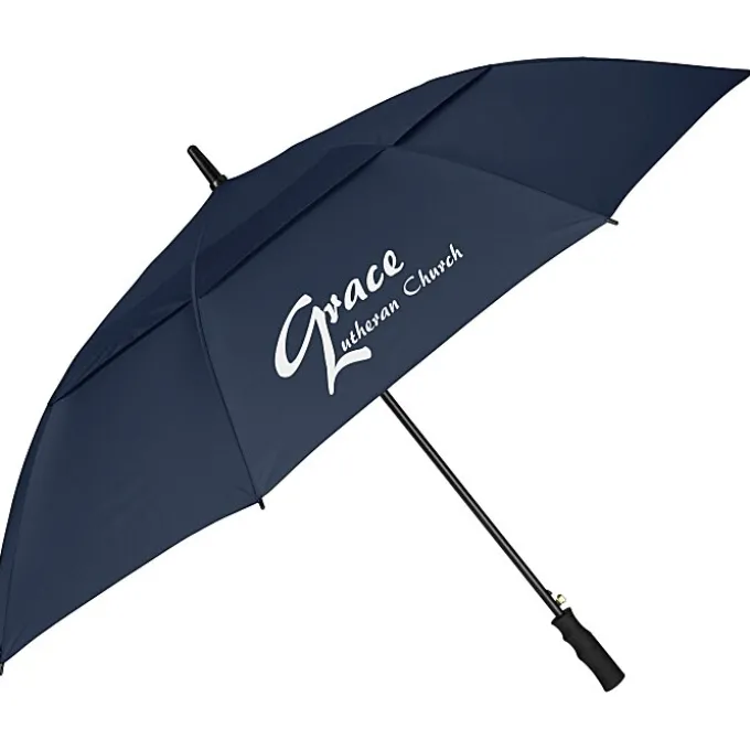 Auto Open Vented Umbrella - 58-inch Arc - 24 hr