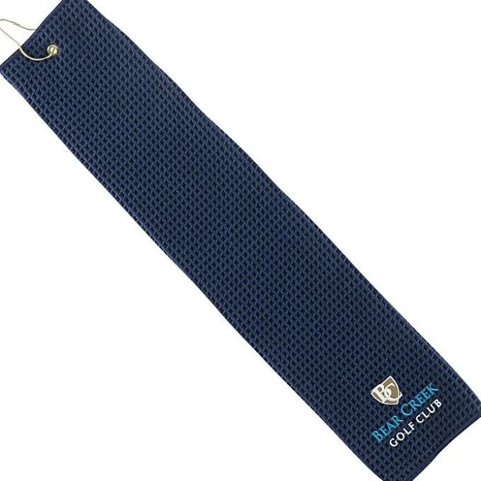 Avid Golfer Trifold Waffle Towel