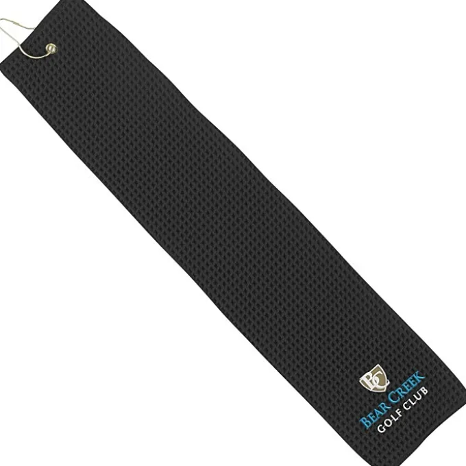Avid Golfer Trifold Waffle Towel
