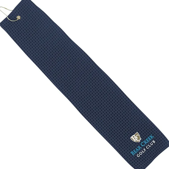 Avid Golfer Trifold Waffle Towel