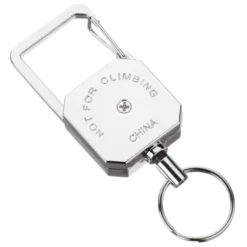 Badge Reel Keychain with Carabiner