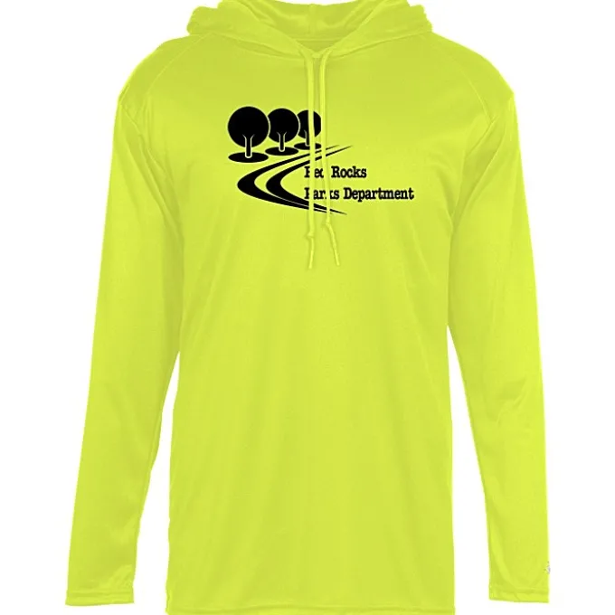 Badger Sport B-Core Hooded Long Sleeve T-Shirt