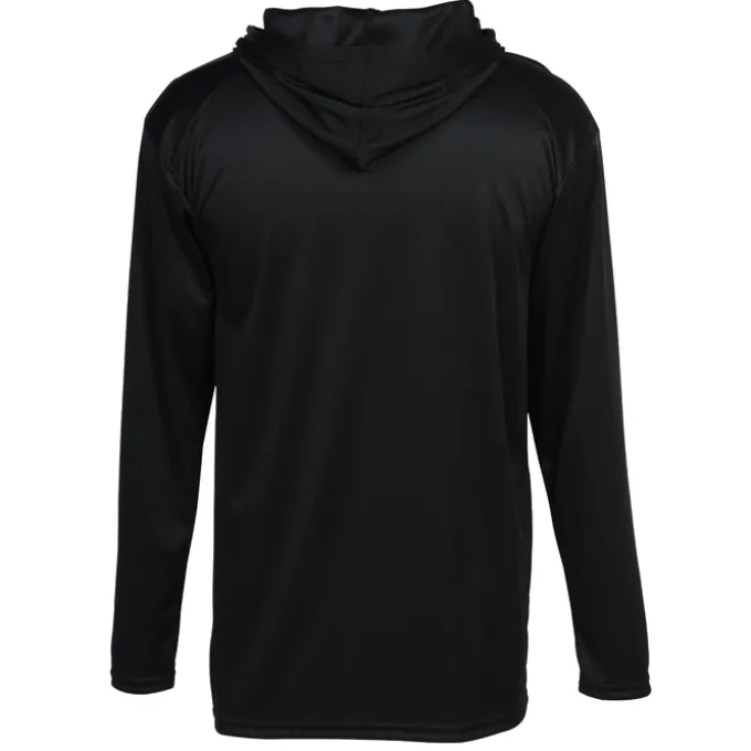 Badger Sport B-Core Hooded Long Sleeve T-Shirt