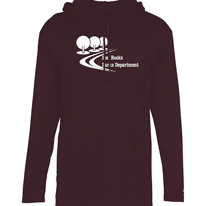 Badger Sport B-Core Hooded Long Sleeve T-Shirt