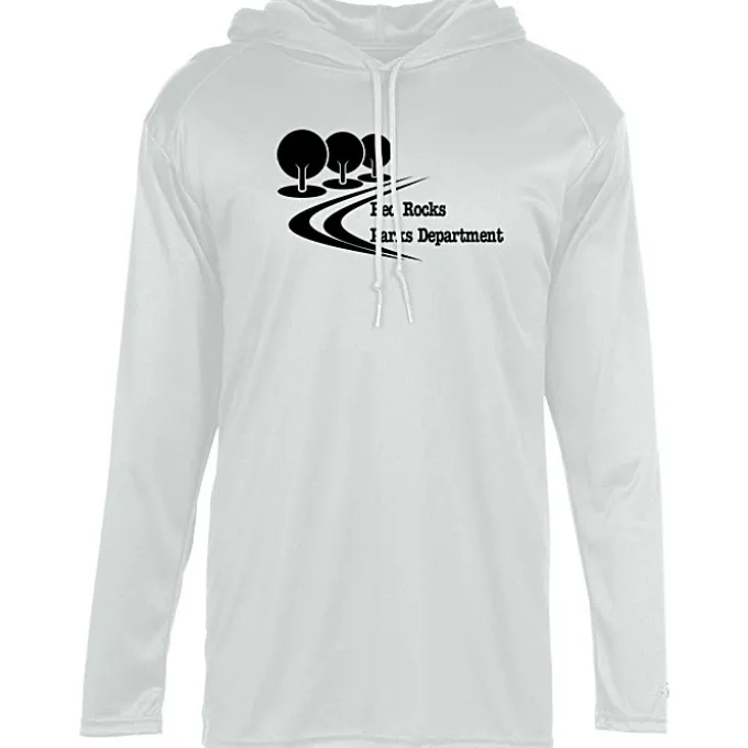 Badger Sport B-Core Hooded Long Sleeve T-Shirt