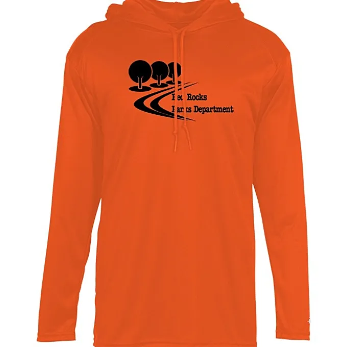 Badger Sport B-Core Hooded Long Sleeve T-Shirt