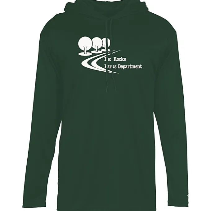 Badger Sport B-Core Hooded Long Sleeve T-Shirt