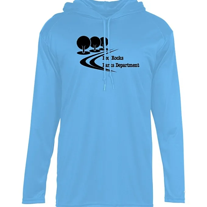 Badger Sport B-Core Hooded Long Sleeve T-Shirt