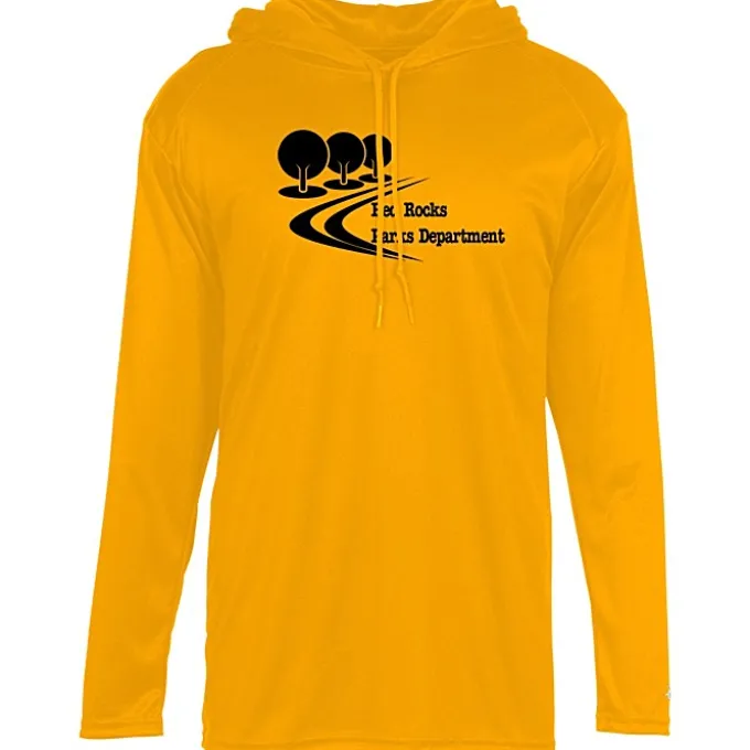 Badger Sport B-Core Hooded Long Sleeve T-Shirt