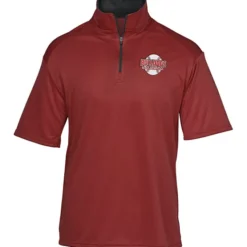 Badger Sport B-Core 1/4-Zip Short Sleeve Pullover
