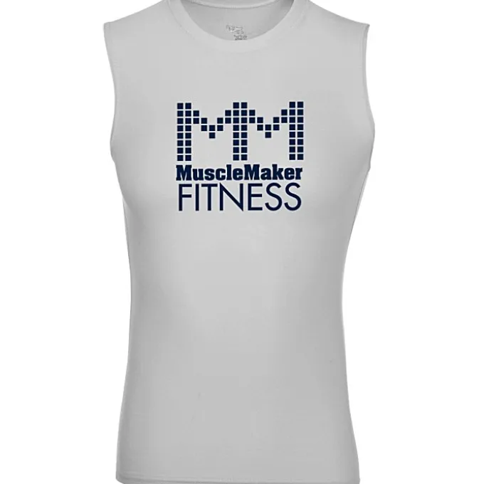 Badger Sport Pro Compression Sleeveless Crew T-Shirt