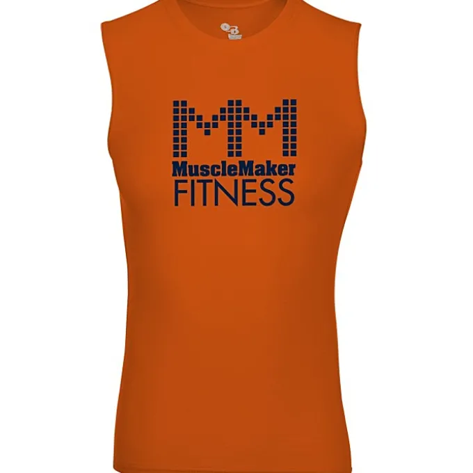 Badger Sport Pro Compression Sleeveless Crew T-Shirt