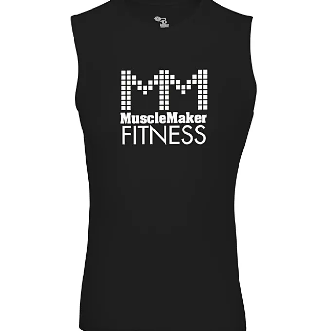 Badger Sport Pro Compression Sleeveless Crew T-Shirt