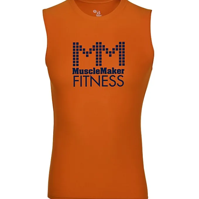 Badger Sport Pro Compression Sleeveless Crew T-Shirt