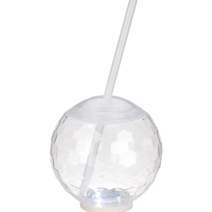Ball Light-up Tumbler with Straw - 20 oz.
