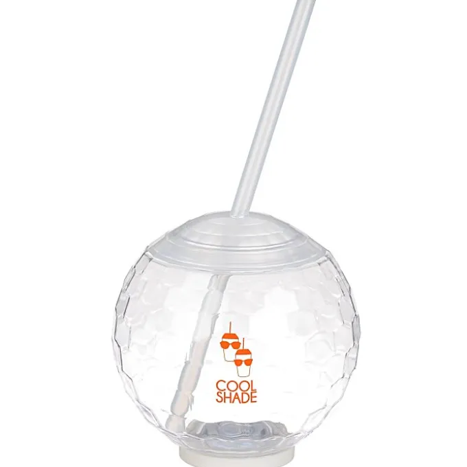 Ball Light-up Tumbler with Straw - 20 oz.