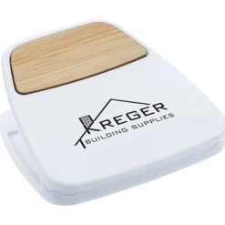 Bamboo Accent Magnet Clip
