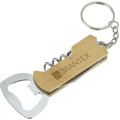 Bamboo Bar Tool Keychain