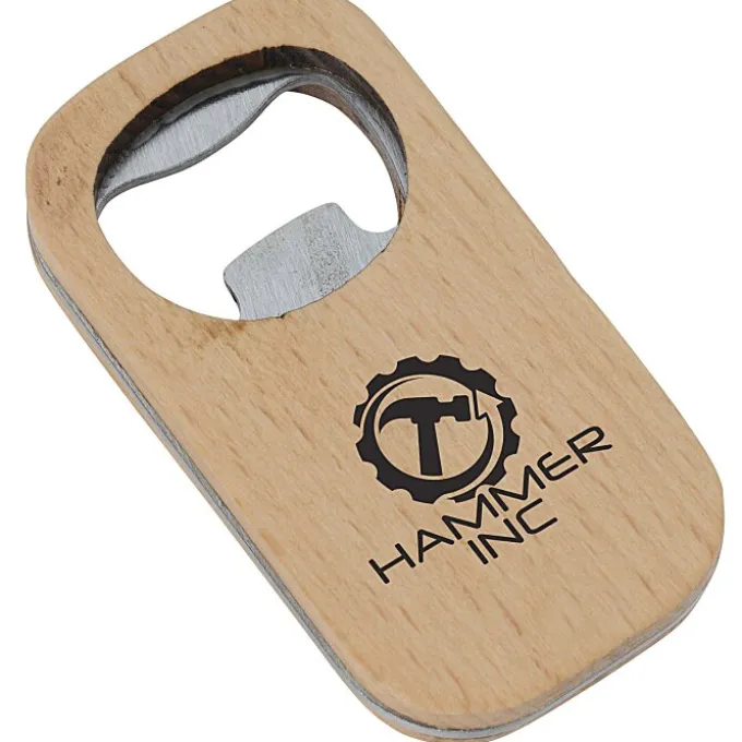 Bamboo Bottle Opener