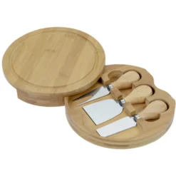 Bamboo Cheese Server Set